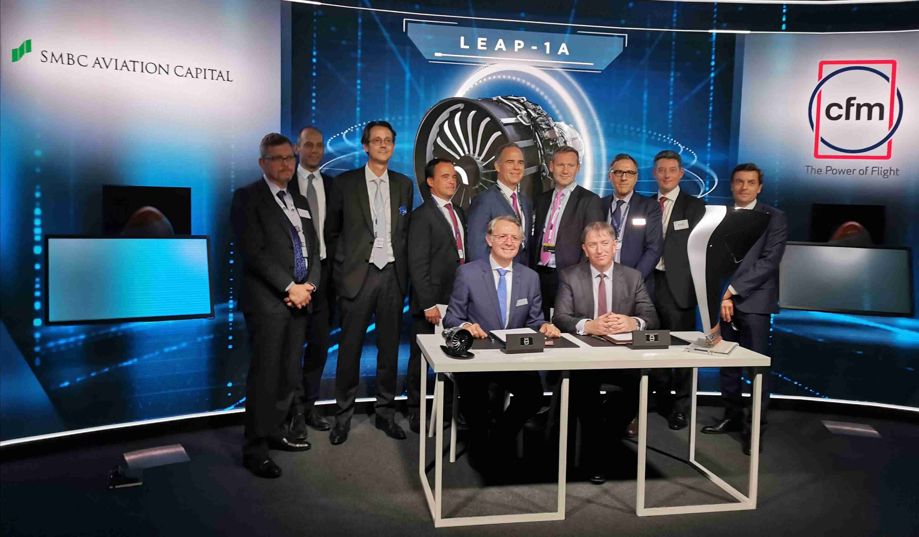 SMBC Aviation Capital Orders Additional CFM LEAP-1A ENGINES