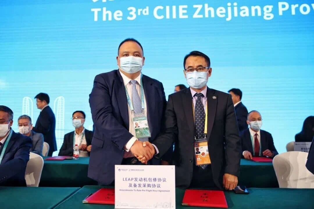 Zhejiang Loong Air and CFM Sign Rate-Per-Flight-Hour Agreement