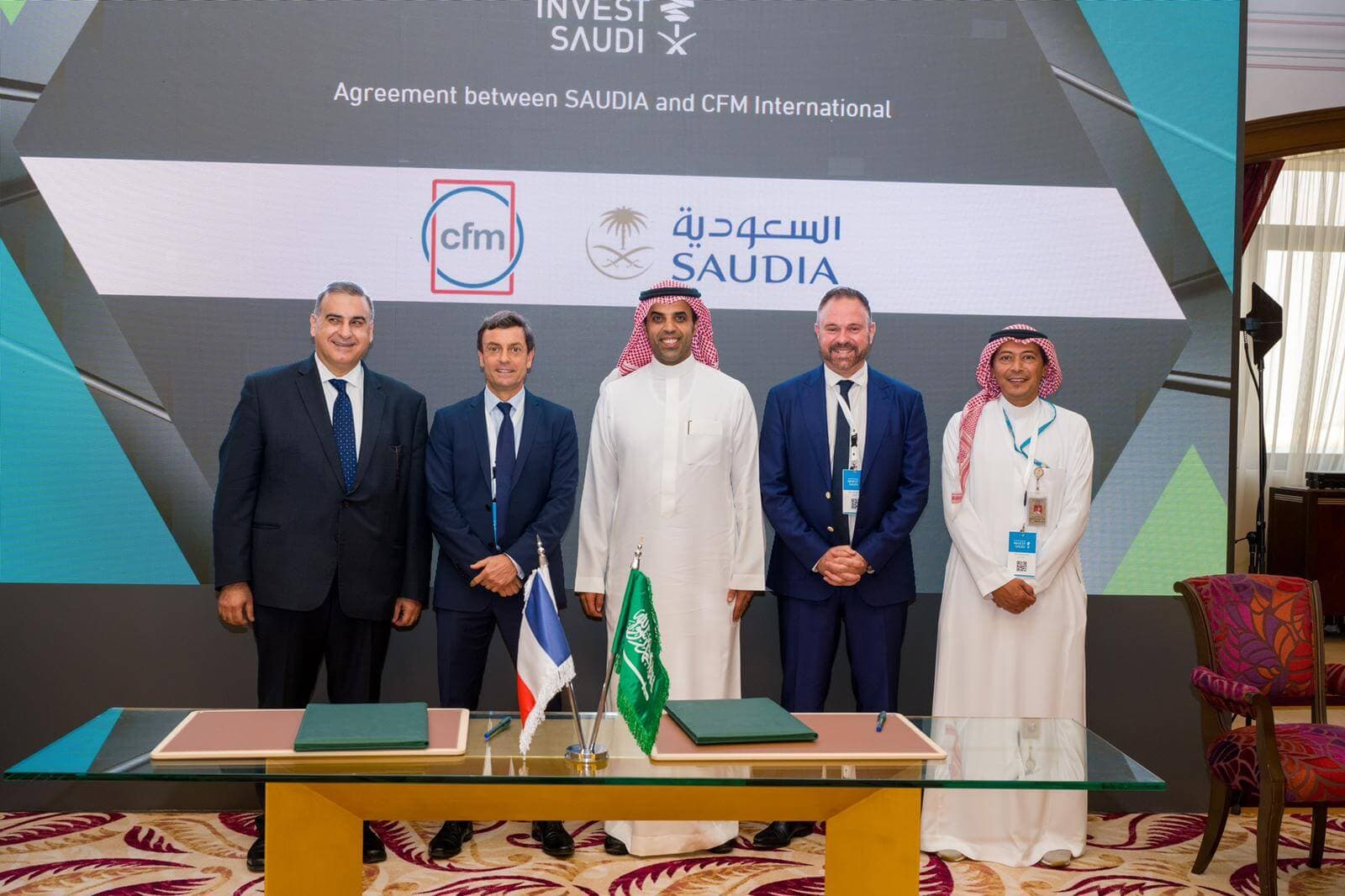 Saudi Arabian Airlines Corporation and CFM sign LEAP-1A Engine Purchase and Multi-year Services Agreement